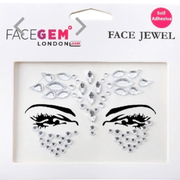 New 8 Pcs Face Jewels Rhinestone Face Gems Self Adhesive Body Crystal Stickers - Picture 8 of 10
